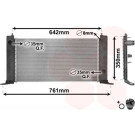 VAN WEZEL Kühler, Motorkühlung 17002243