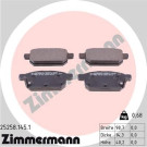 ZIMMERMANN Bremsbeläge