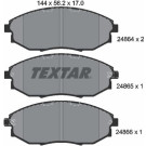 Bremsbelagsatz Chevrolet P. Epica 06 | 2486401