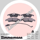 ZIMMERMANN Bremsbeläge