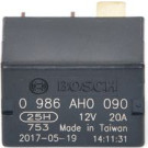 0 986 AH0 090 Relais, Kraftstoffpumpe