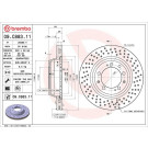 Bremsscheibe HA | PORSCHE 911 93 | 09.C883.11