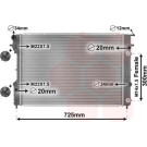 VAN WEZEL Kühler, Motorkühlung 37002193