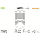 VALEO Bremsbeläge 302679