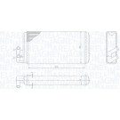 MAGNETI MARELLI Wärmetauscher, Innenraumheizung 350218403000