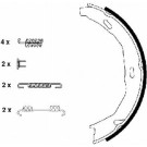 Handbremsbacken Db W204/C207 | 91066900