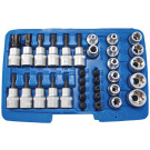 04187L SW-Stahl T-/E-Profil Satz 34 tlg., 10 mm