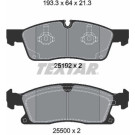 Bremsbelagsatz Db P. W166/X166 Gl/Ml Klasse 11 | 2519202