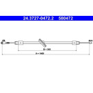 ATE Handbremsseil Seilzug Festellbremse 24.3727-0472.2