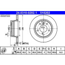 Bremsscheibe Bmw T. 3 (E36/E46) 90-05 Power Disc | 24.0310-0202.1