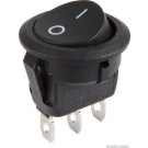 Wippschalter schwarz geclipst | Anschluss: 3x2,8mm | 70468074