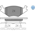 Bremsbelagsatz Vw P. Golf/Jetta/P | 252088719
