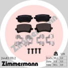 ZIMMERMANN Bremsbeläge