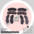 ZIMMERMANN Bremsbeläge