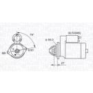 MAGNETI MARELLI Anlasser 063280045010