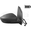 Aussenspiegel re. elek. Verstell. bhz VW Polo VI konv.+Blink.schwarz OE 6R1857508M9B9 HAGUS