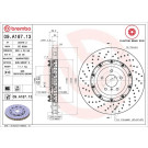 85 481 105 Brembo PREMIUM VA zweiteilig | NISSAN GT-R 08 | 09.A187.13