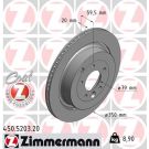 ZIMMERMANN Bremsscheibe 450.5203.20 Coat Z