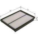 Luftfilter F 026 400 448