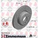 ZIMMERMANN Bremsscheibe 150.2935.32 FORMULA F