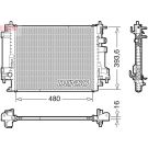 DENSO Kühler, Motorkühlung DRM23117