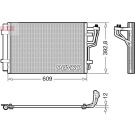 DENSO Kondensator, Klimaanlage DCN41013