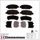 ZIMMERMANN Bremsbeläge 25792.170.1