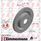 15 482 071 Bremsscheibe HA 400.3699.20