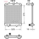 DENSO Kühler, Motorkühlung DRM07063