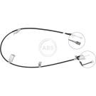 A.B.S. Handbremsseil Seilzug Festellbremse K19897