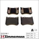 ZIMMERMANN Bremsbeläge 25179.180.1