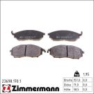ZIMMERMANN Bremsbeläge 23698.170.1