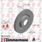 11 481 030 Sport Bremsscheibe VA li Spor 150.1290.52 11 481 030 Sport Bremsscheibe VA li Spor 150.1290.52