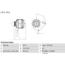 Lichtmaschine ALFA,FIAT,LANCIA 0 986 080 560