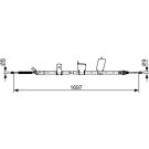 Handbremsseil li NISSAN X-Trail 1987482627