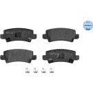 Bremsbelagsatz Toyota T. Corolla 02- Mit Sensor 025 238 1616/W