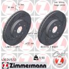 ZIMMERMANN Bremsscheibe 430.2615.53 BLACK Z