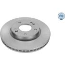 80 481 022PD Bremsscheibe VA Platinum HYUNDAI MEYLE-PD: Advanced performance and design 28-15 521 0022/PD