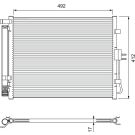 VALEO Klimaanlagenkühler 814402