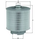 MAHLE Luftfilter LX 1006/1D