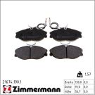 ZIMMERMANN Bremsbeläge 21674.190.1