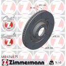 ZIMMERMANN Bremsscheibe 460.4540.75 Formula Z