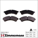 ZIMMERMANN Bremsbeläge 29231.230.1
