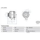 Lichtmaschine 0 986 049 121