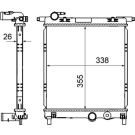 Kühler, Motorkühlung BEHR CR 831 000S