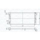 MAGNETI MARELLI Kühler, Motorkühlung 350213185200