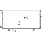 Kondensator, Klimaanlage BEHR AC 718 000S