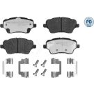 Bremsbelagsatz Ford P. B-Max/Fiesta/Transit 1,0-1,6 12 025 251 3417/PD
