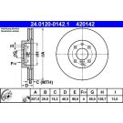 Bremsscheibe 24.0120-0142.1