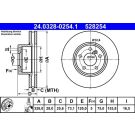 Bremsscheibe Bmw P. X3/X4 1.6-3.0 11- Power Disc 24.0328-0254.1 Bremsscheibe Bmw P. X3/X4 1.6-3.0 11- Power Disc 24.0328-0254.1